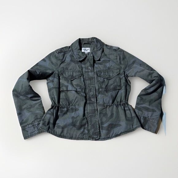 American Eagle Army Green Camo Women’s Small/P Jacket Gorpcore Outdoors Utility - Picture 13 of 13